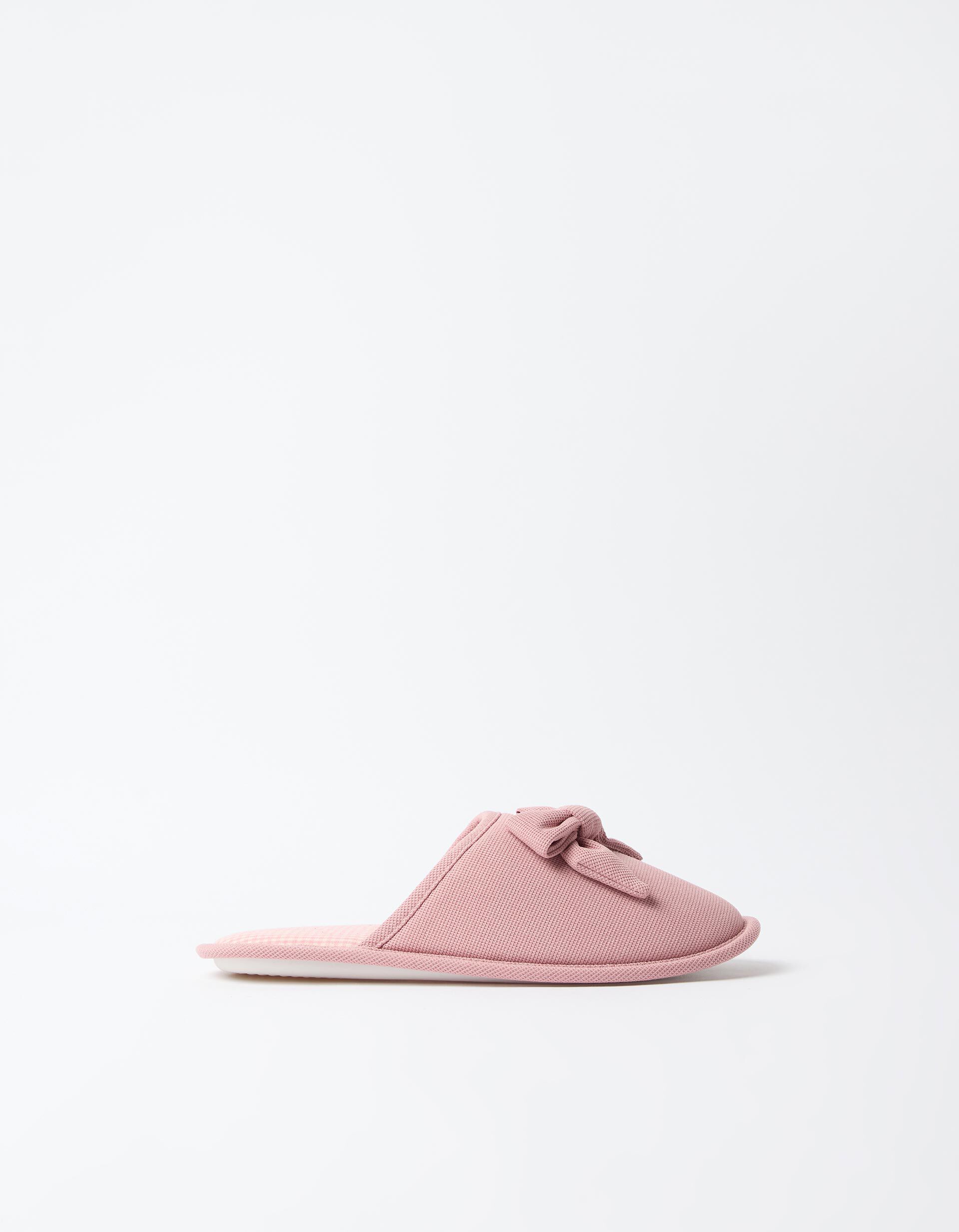 Comprar Online Chinelos De Quarto Vichy, Mulher, Rosa