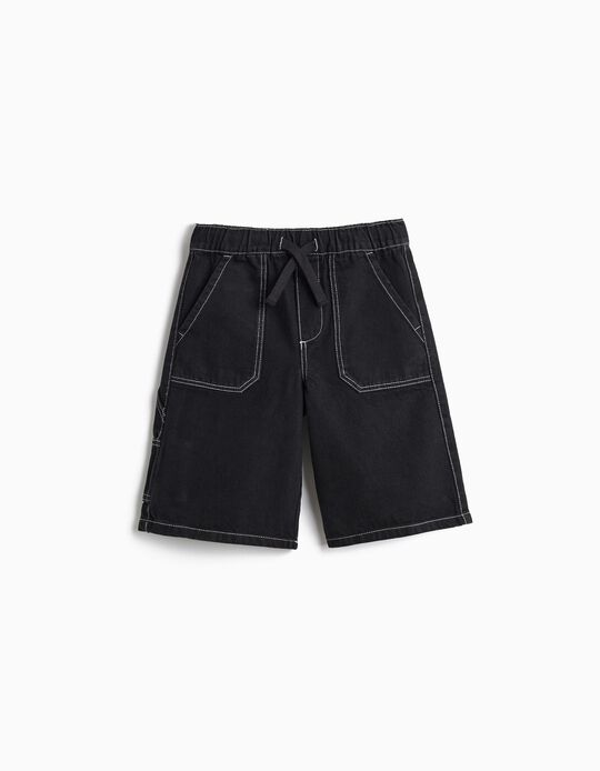Comprar Online Cal&ccedil;&otilde;es de Ganga 'Loose Fit', Menino, Preto