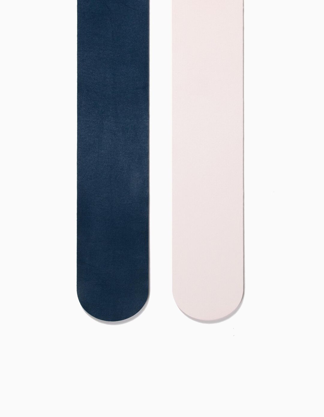 2 Collants, Bebé Menina, Azul/ Rosa