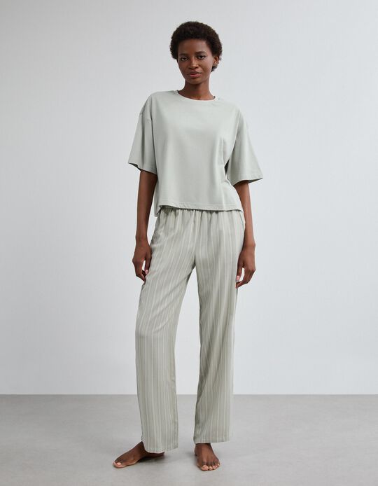 Comprar Online Pijama Jersey, Mulher, Verde Claro