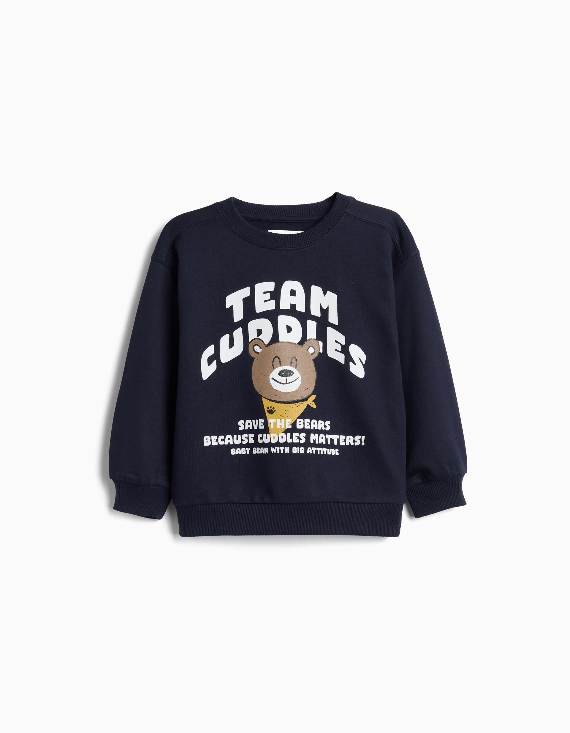 Comprar Online Sweatshirt De Felpa, Menino, Azul Escuro
