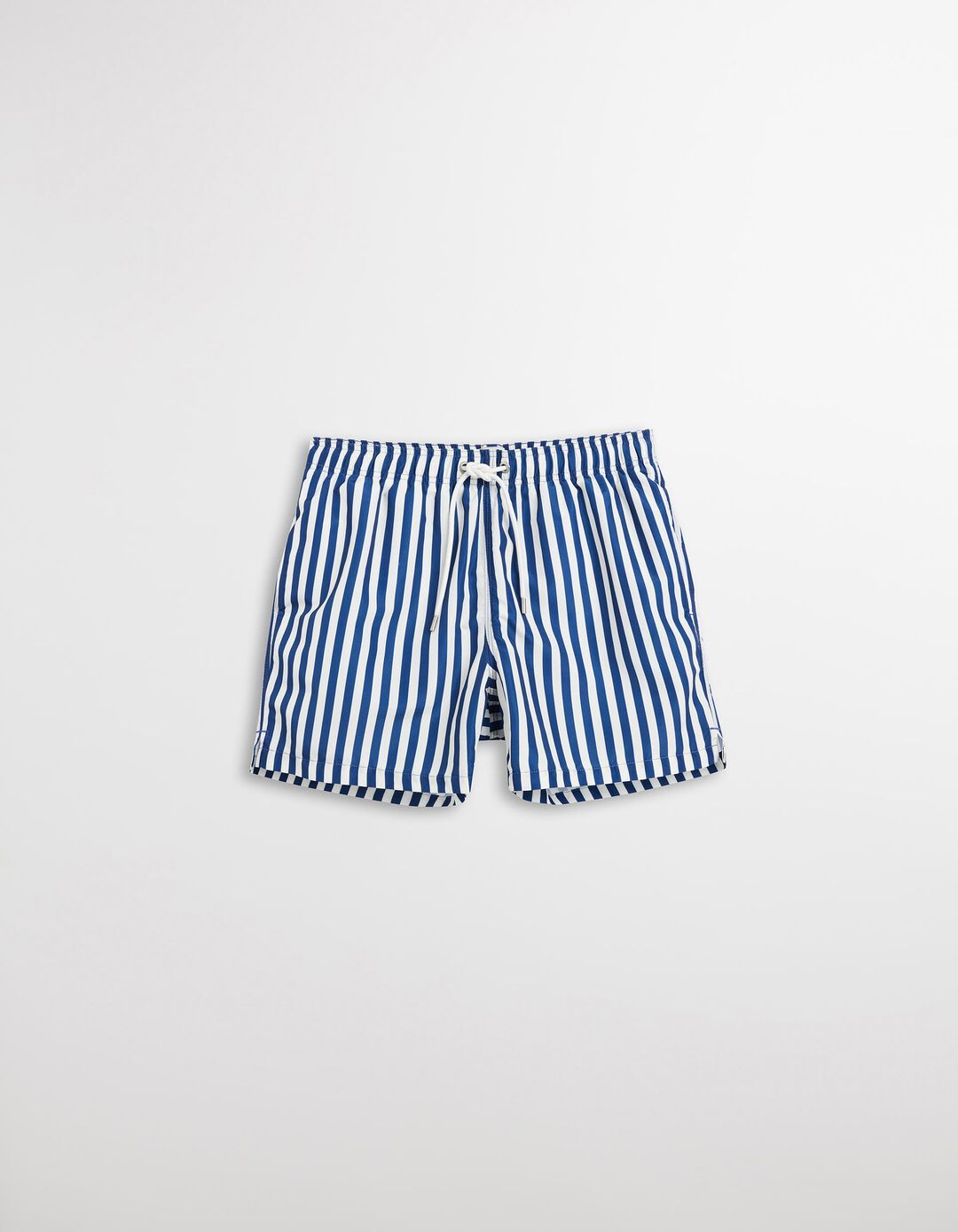 Calções de Banho com Riscas, Homem, Azul