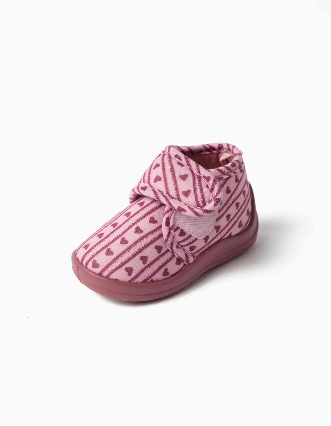 Pantufas Cora&ccedil;&atilde;o, Menina, Rosa