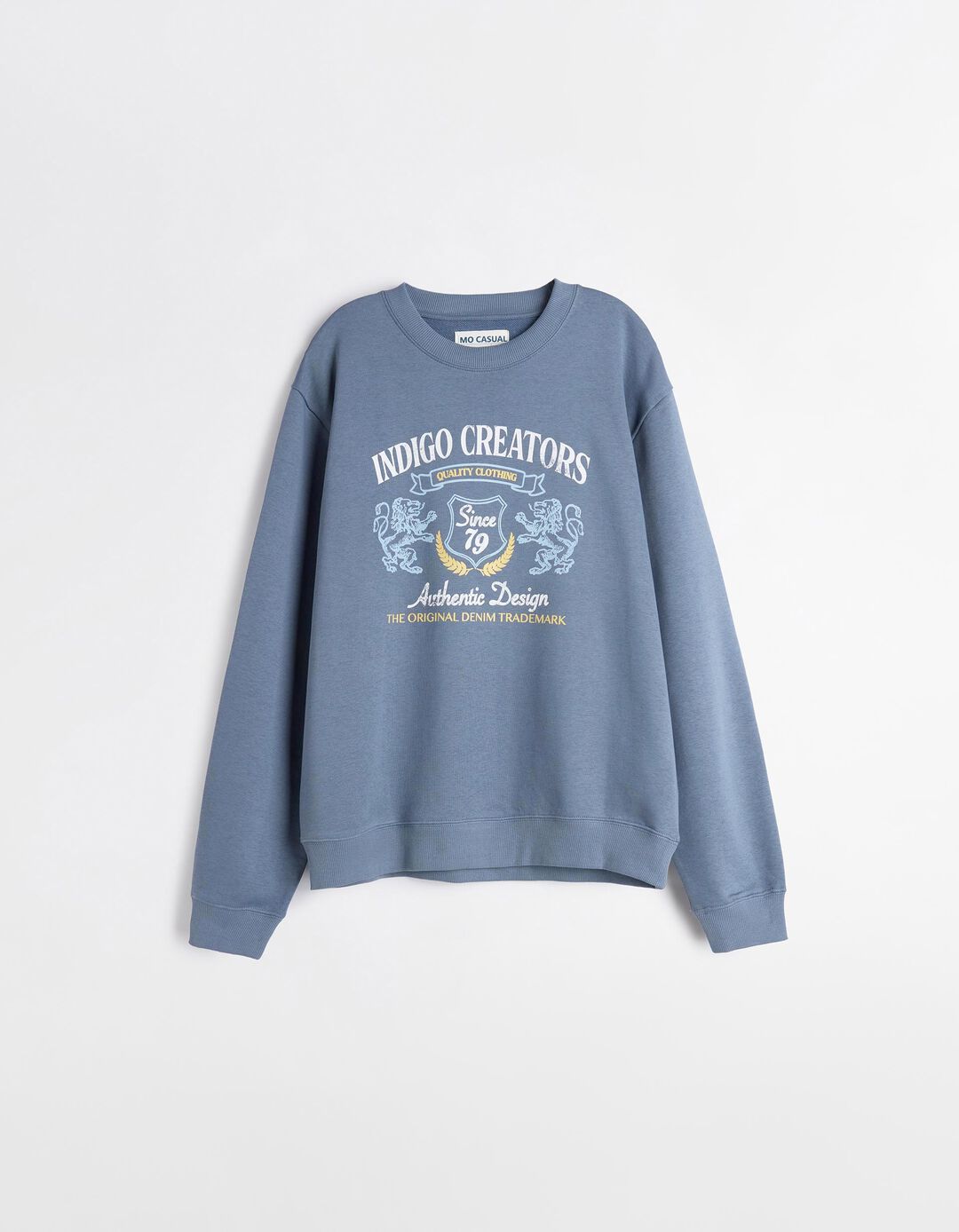 Sweatshirt de Felpa, Homem, Azul