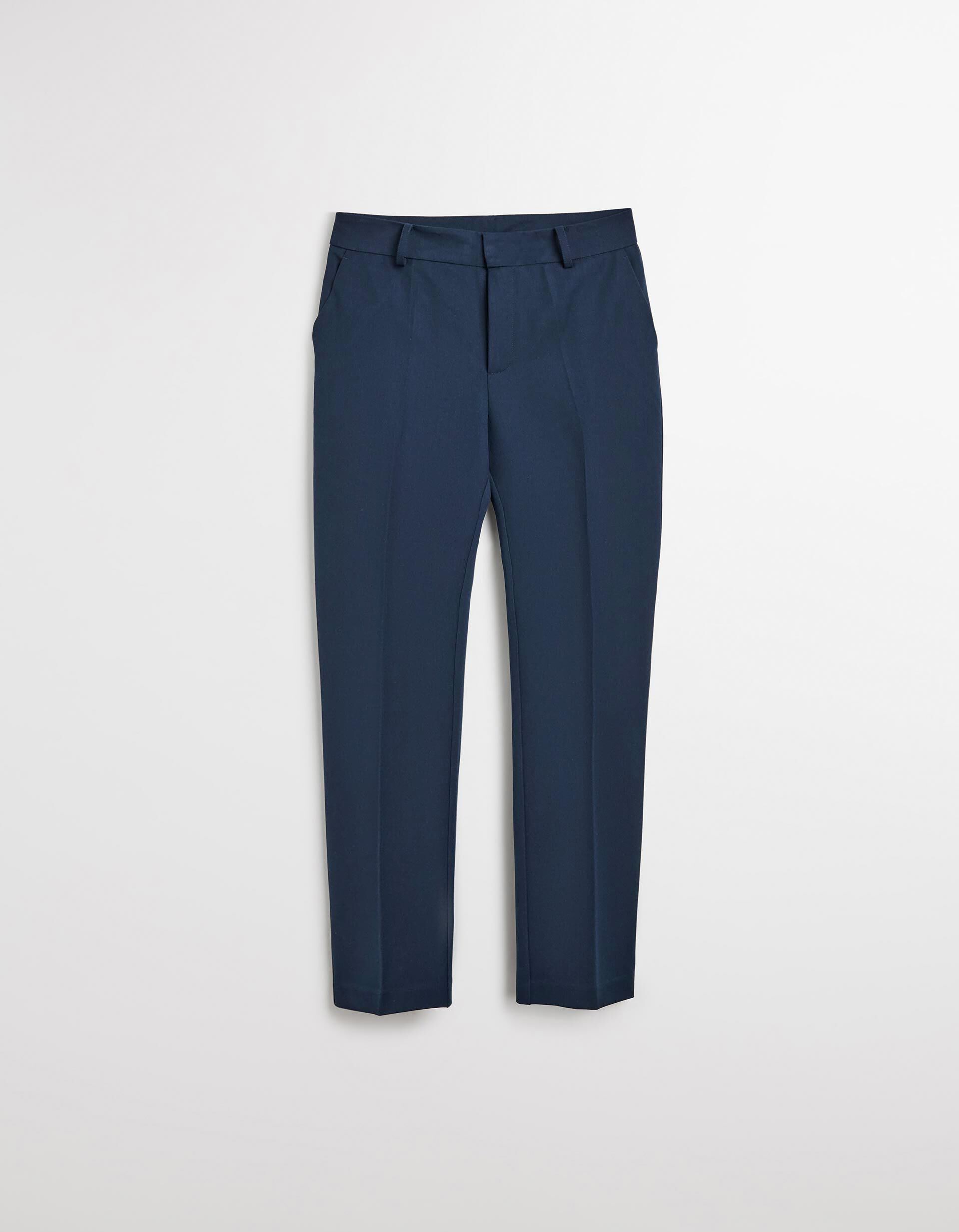 Comprar Online Cal&ccedil;as 'Tailored', Mulher, Azul Escuro