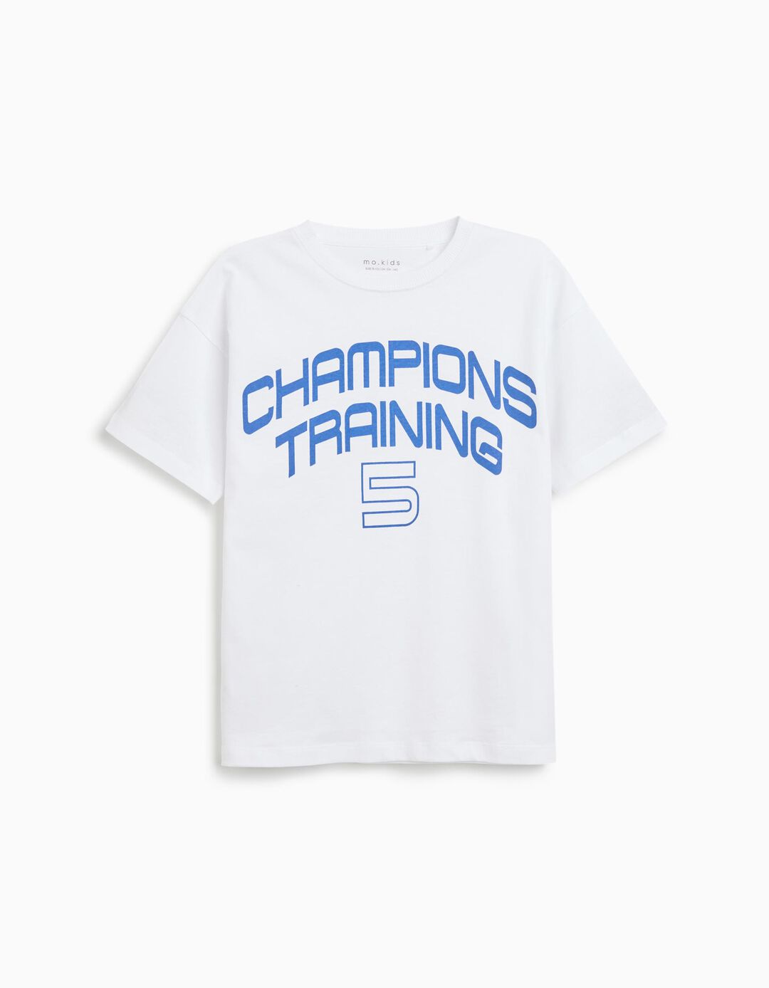 T-shirt Print, Menino, Branco