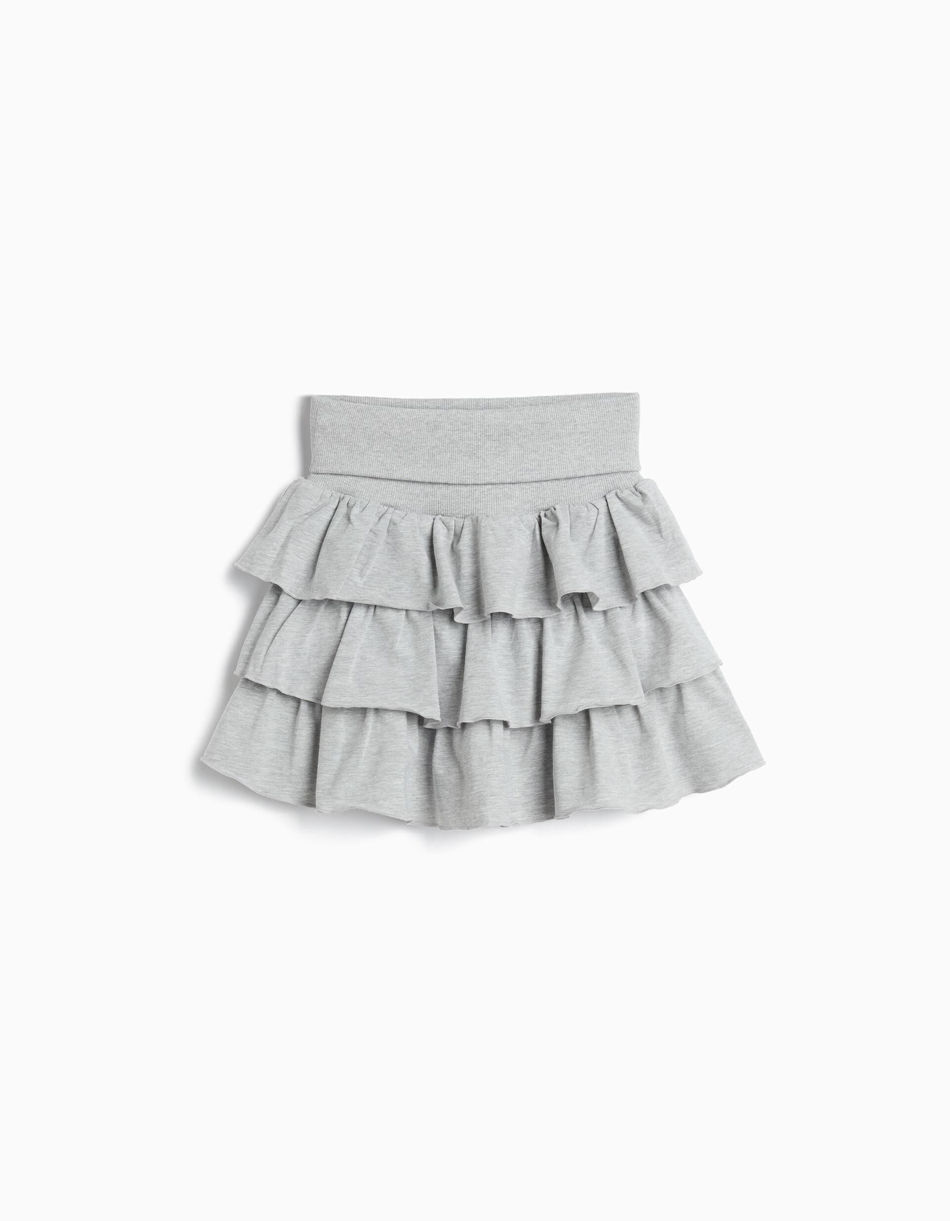 Comprar Online Saia-Cal&ccedil;&atilde;o, Menina, Cinzento Claro