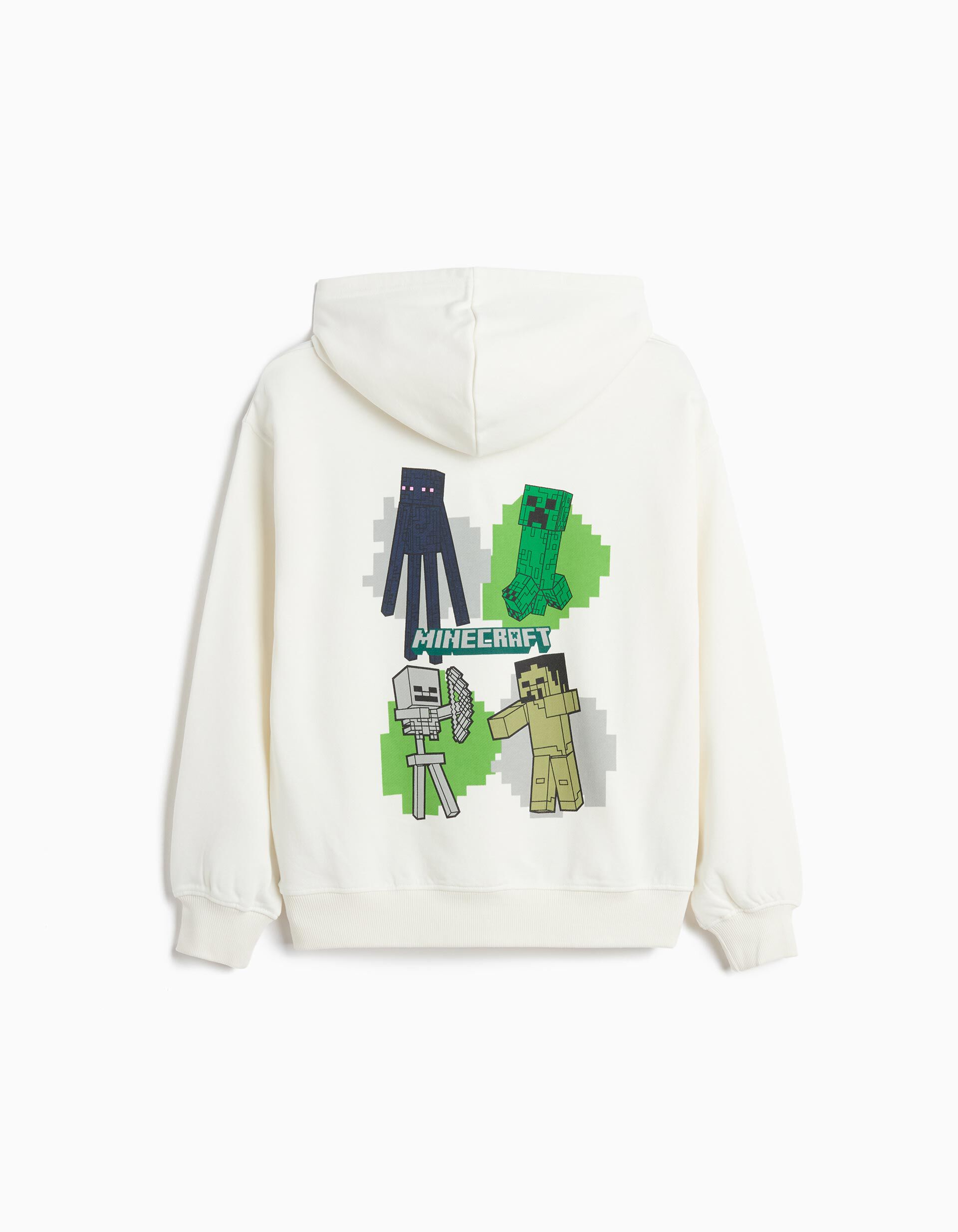 Comprar Online Sweatshirt De Felpa 'Minecraft', Menino, Branco
