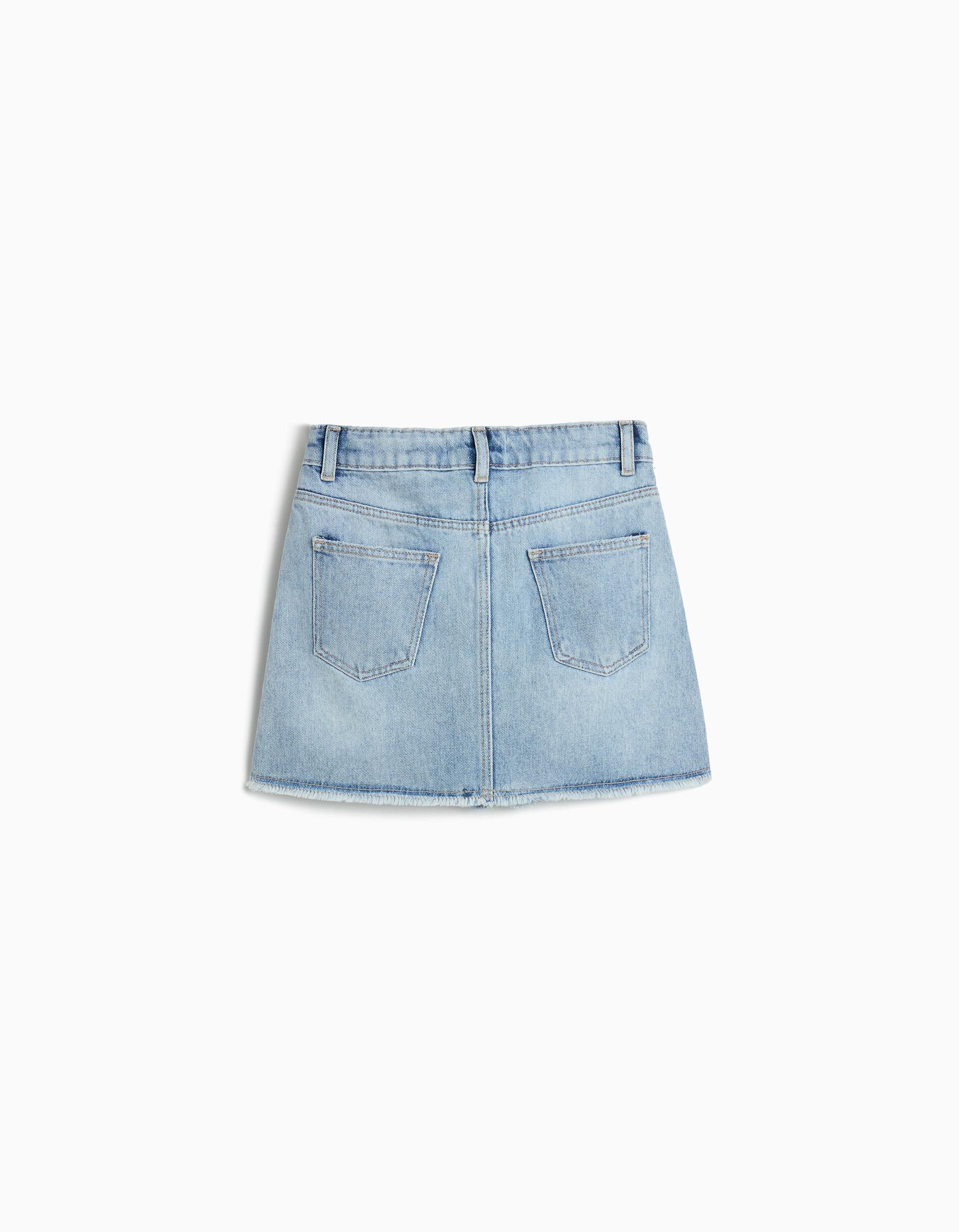 Comprar Online Saia de Ganga, Menina, Azul Claro