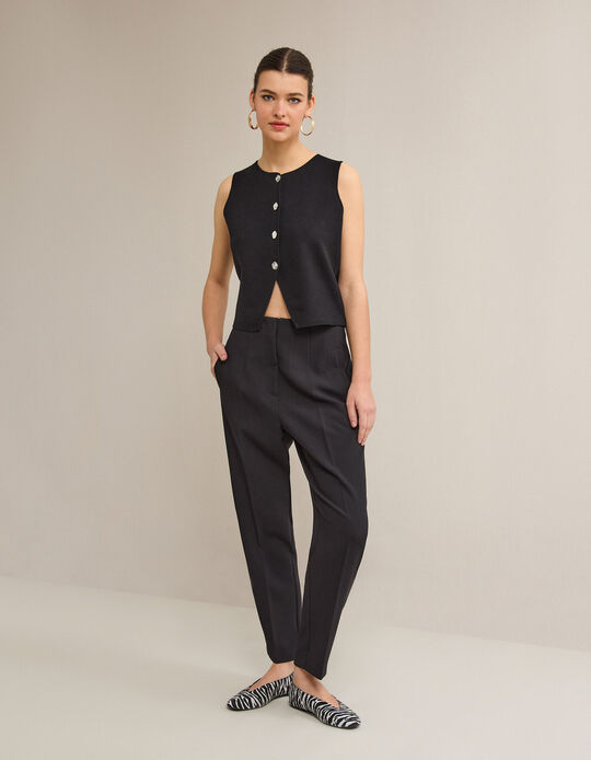 Comprar Online Cal&ccedil;as Cinta Subida, Mulher, Preto