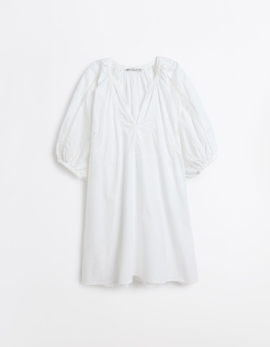 Vestido Popelina, Mulher, Branco