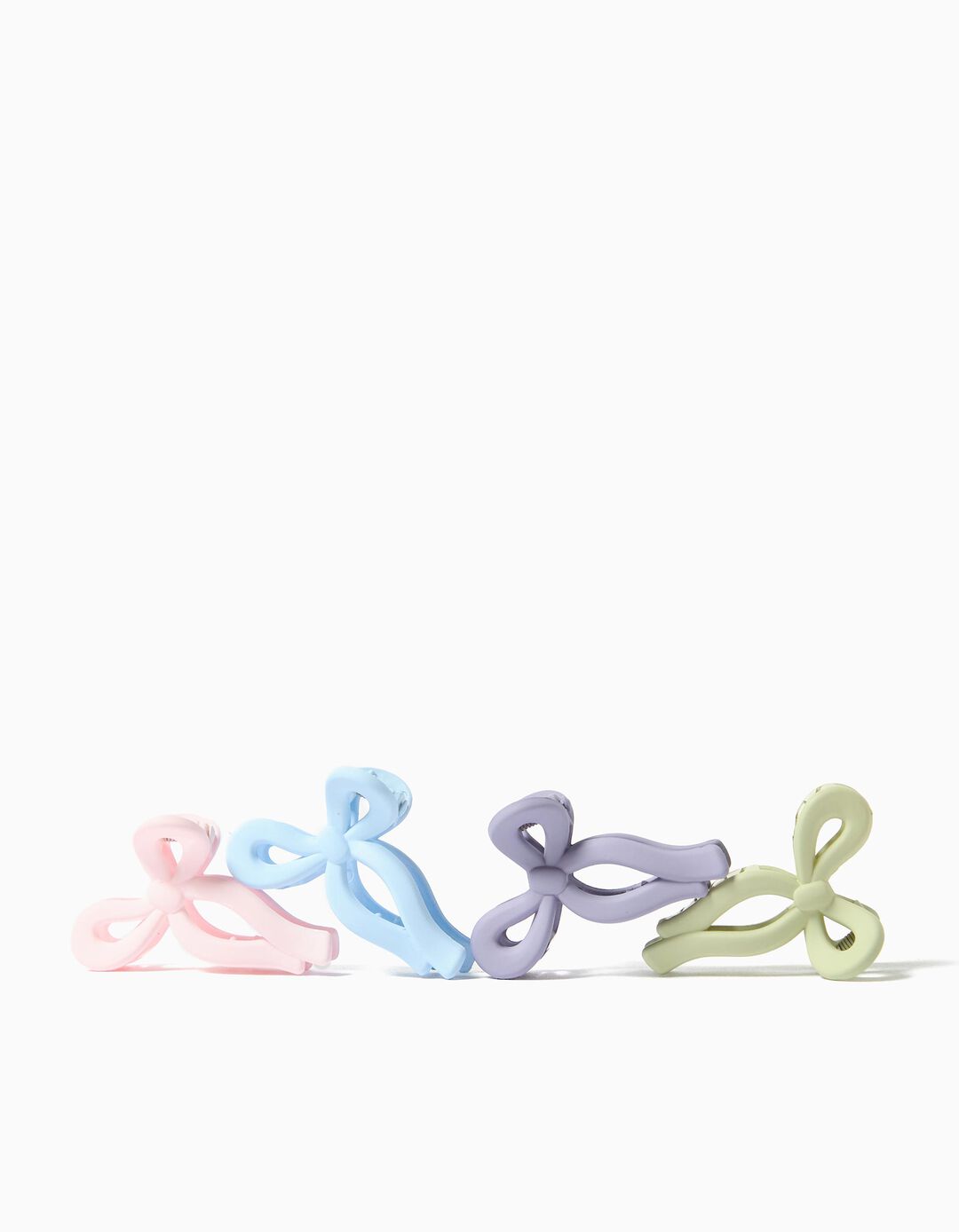 Pack 4 Molas de Cabelo com Laço, Menina, Multicor
