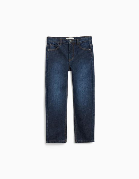 Comprar Online Calças de Ganga 'Regular fit', Menino, Azul Escuro