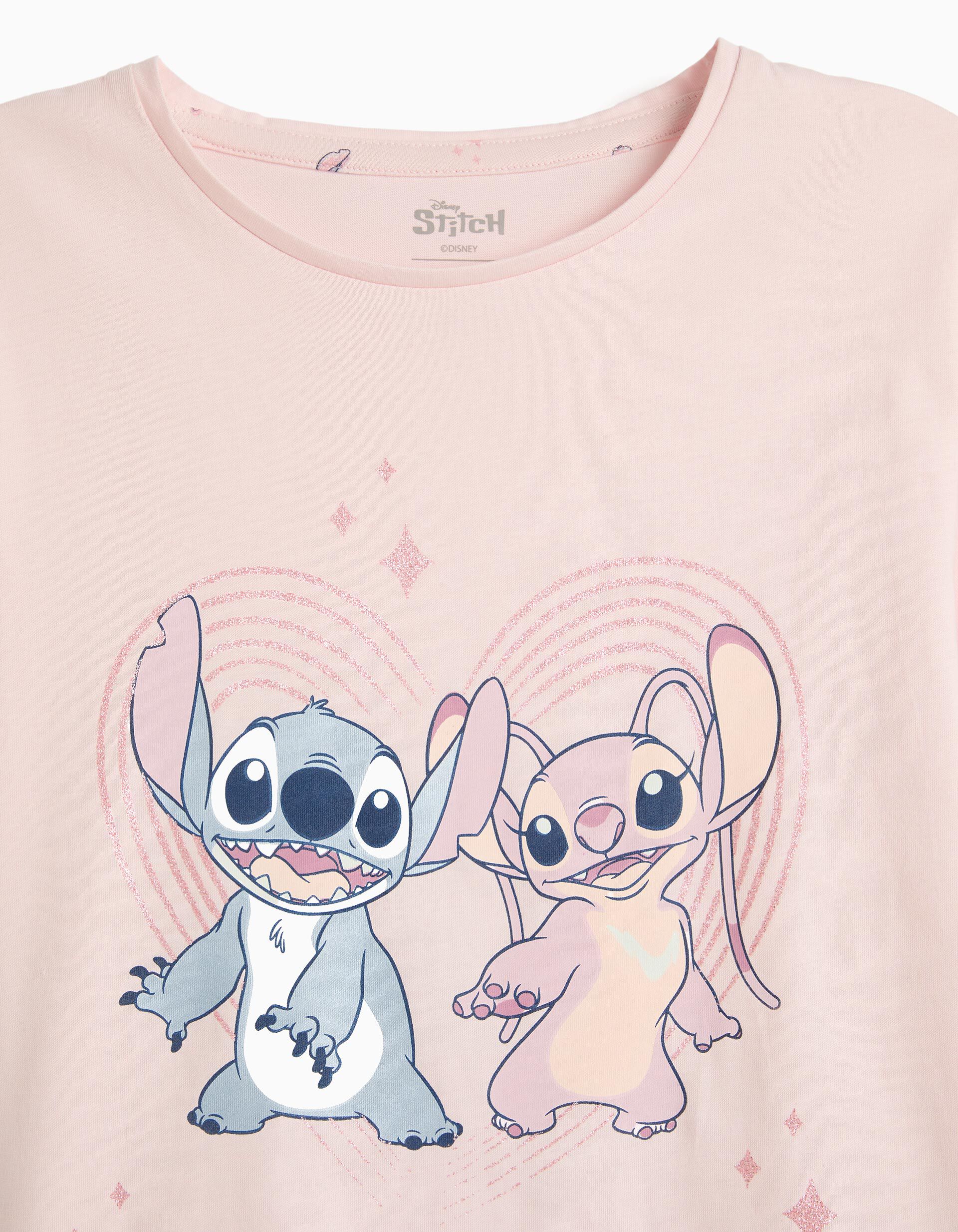 Comprar Online Pijama 'Stitch' &copy;Disney, Menina, Rosa Claro