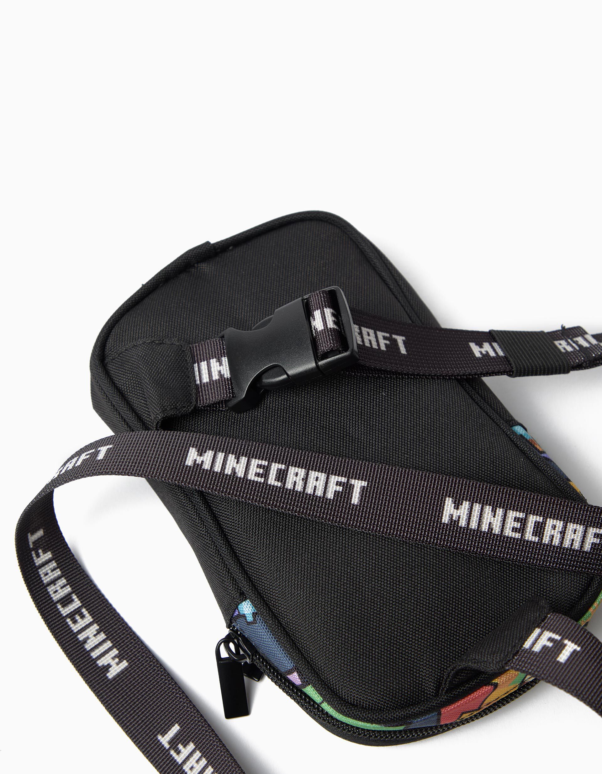 Comprar Online Bolsa De Telem&oacute;vel 'Minecraft', Menino, Preto