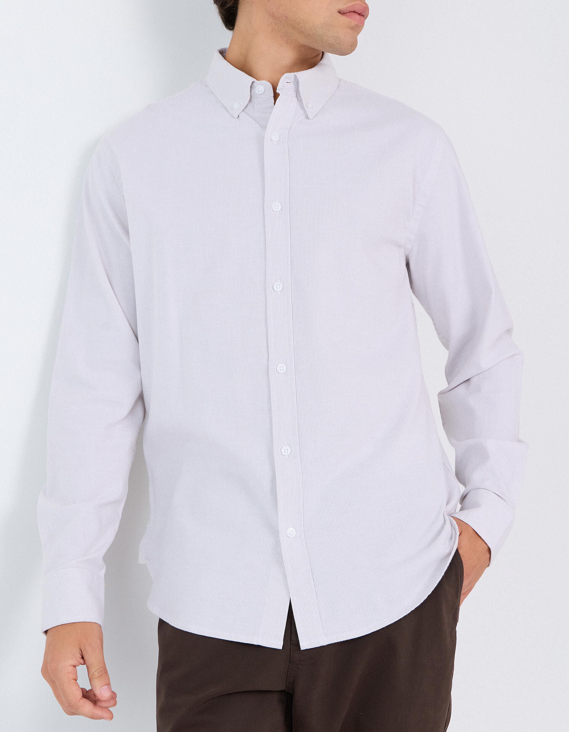 Comprar Online Camisa Oxford, Homem, Bege