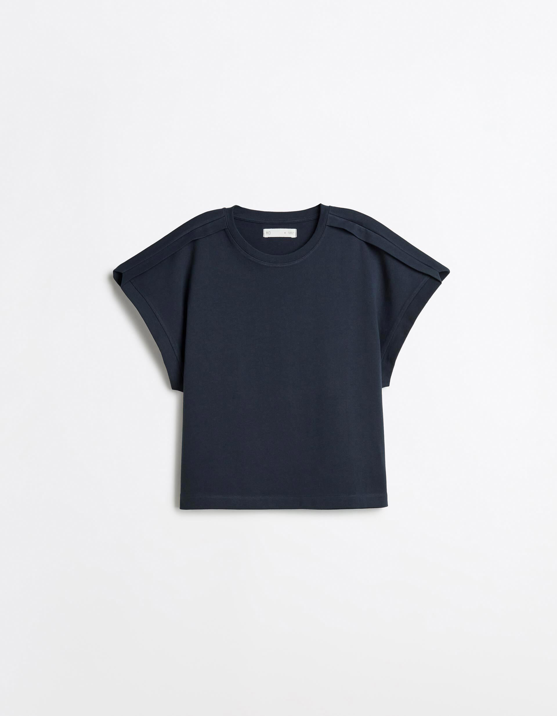 Comprar Online T-shirt Com Detalhe, Mulher, Azul Escuro