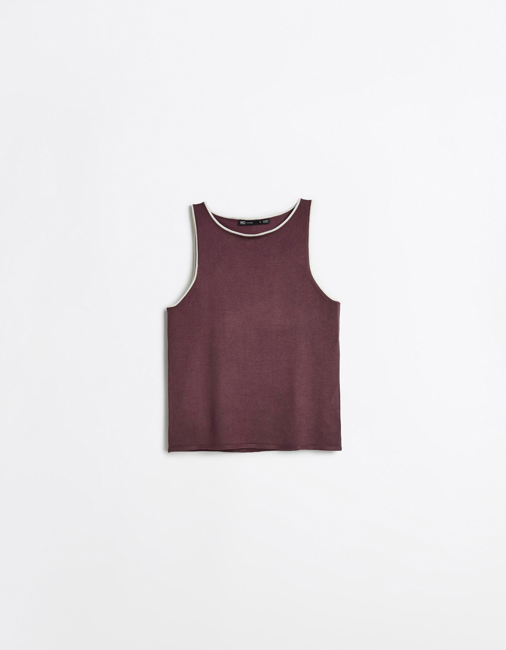 Comprar Online Tank Top, Mulher, Vermelho Escuro