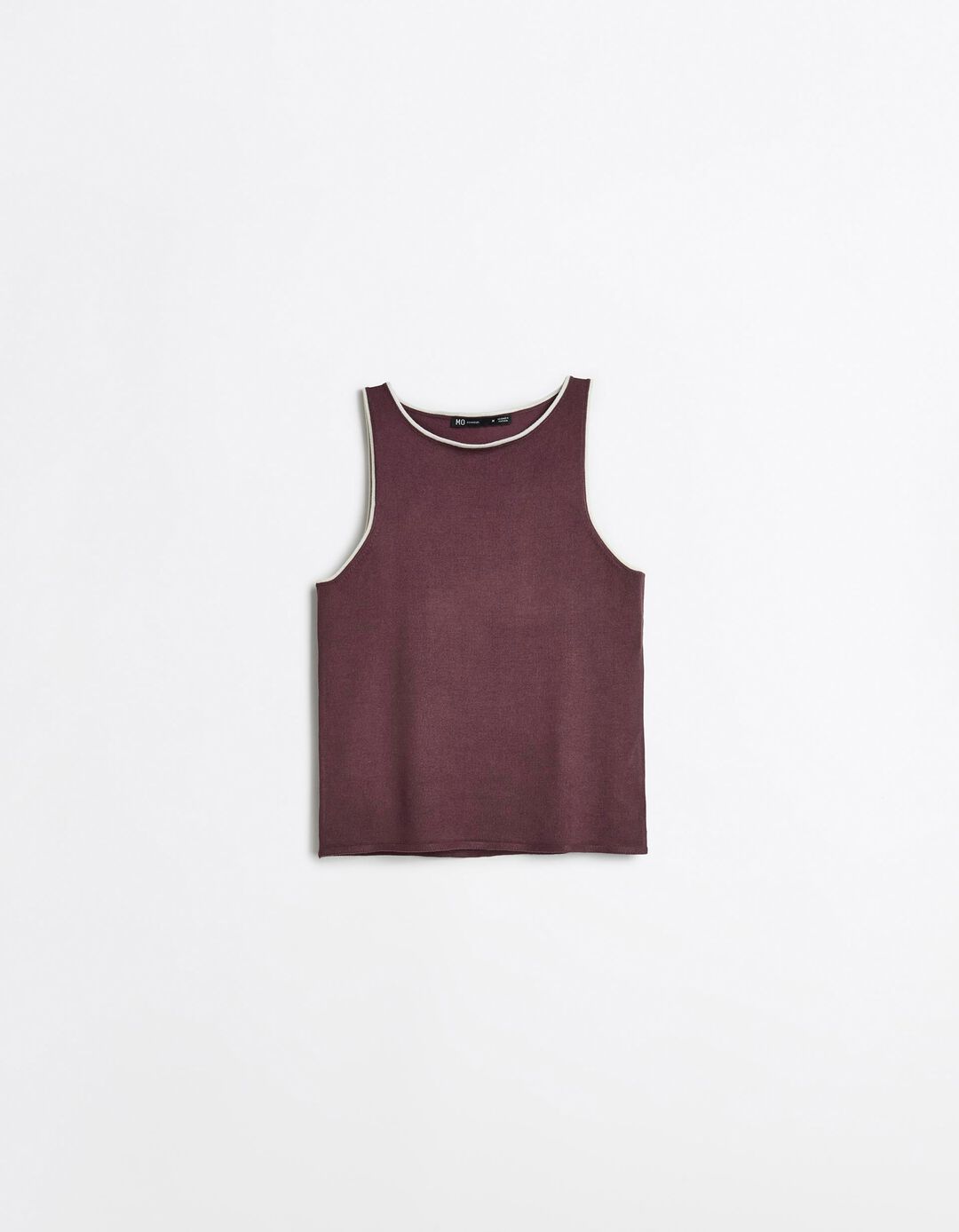 Tank Top, Mulher, Vermelho Escuro