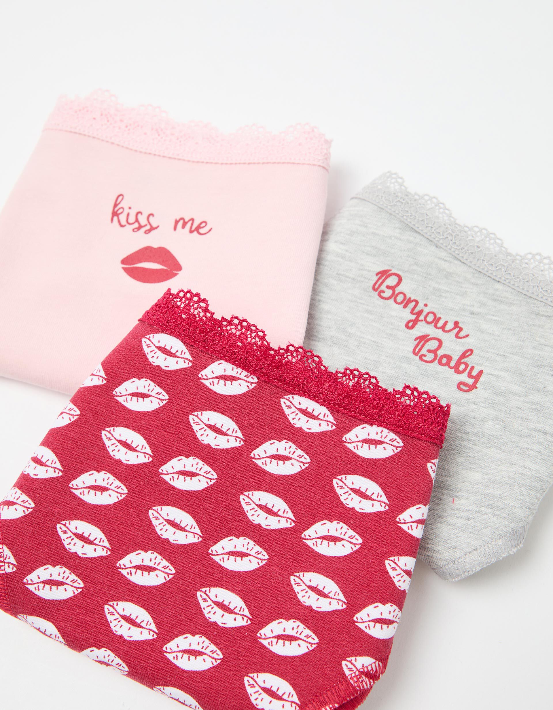 Comprar Online Pack 3 Cuecas Brasileiras, Mulher, Rosa
