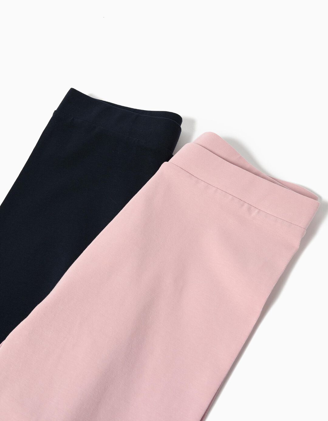 Pack 2 Leggings, Menina, Azul Escuro 
