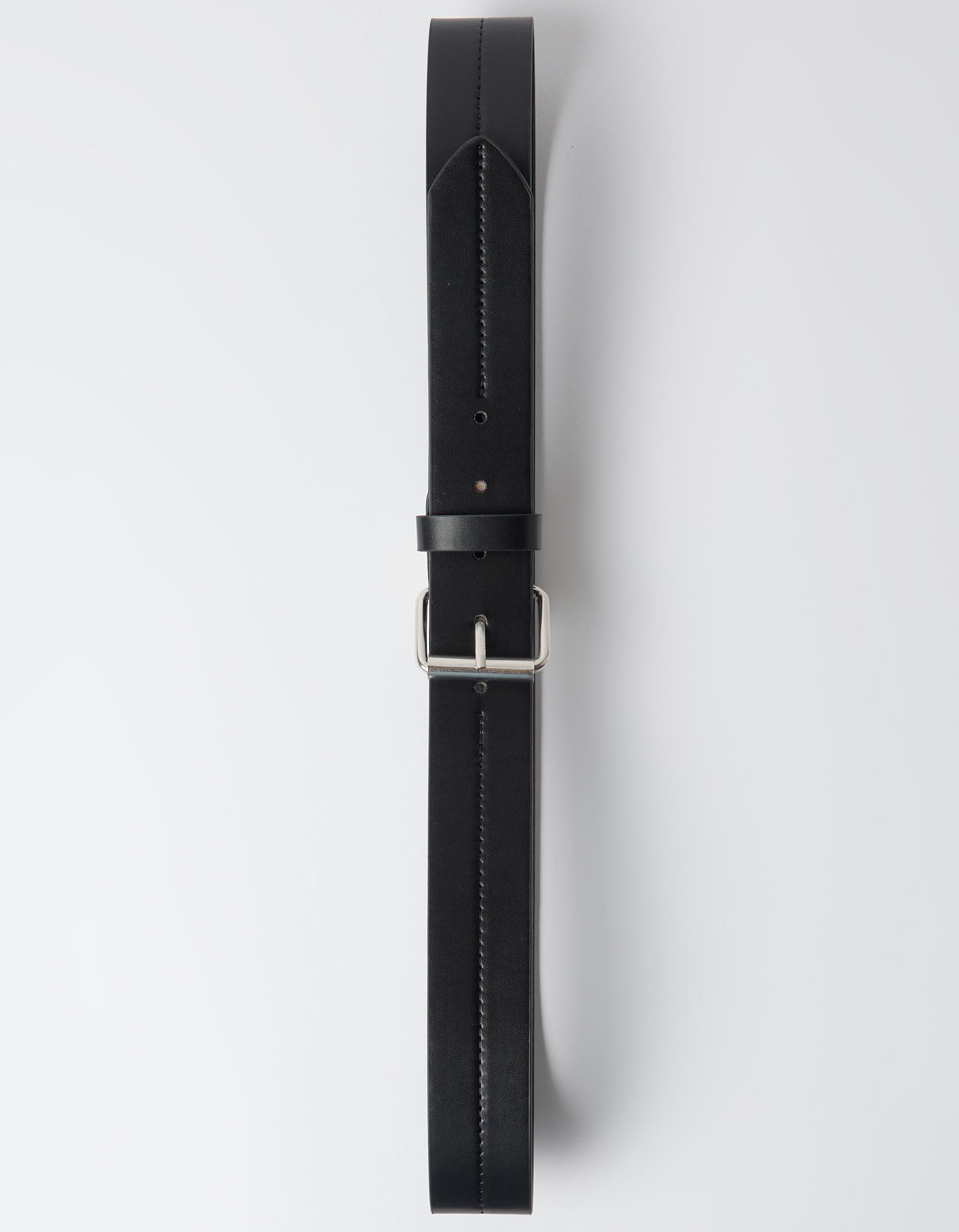 Comprar Online Cinto Com Pesponto, Homem, Preto
