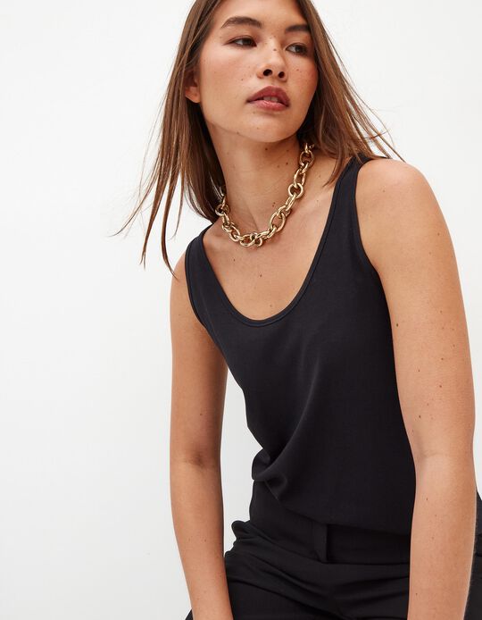 Comprar Online Top Básico, Mulher, Preto