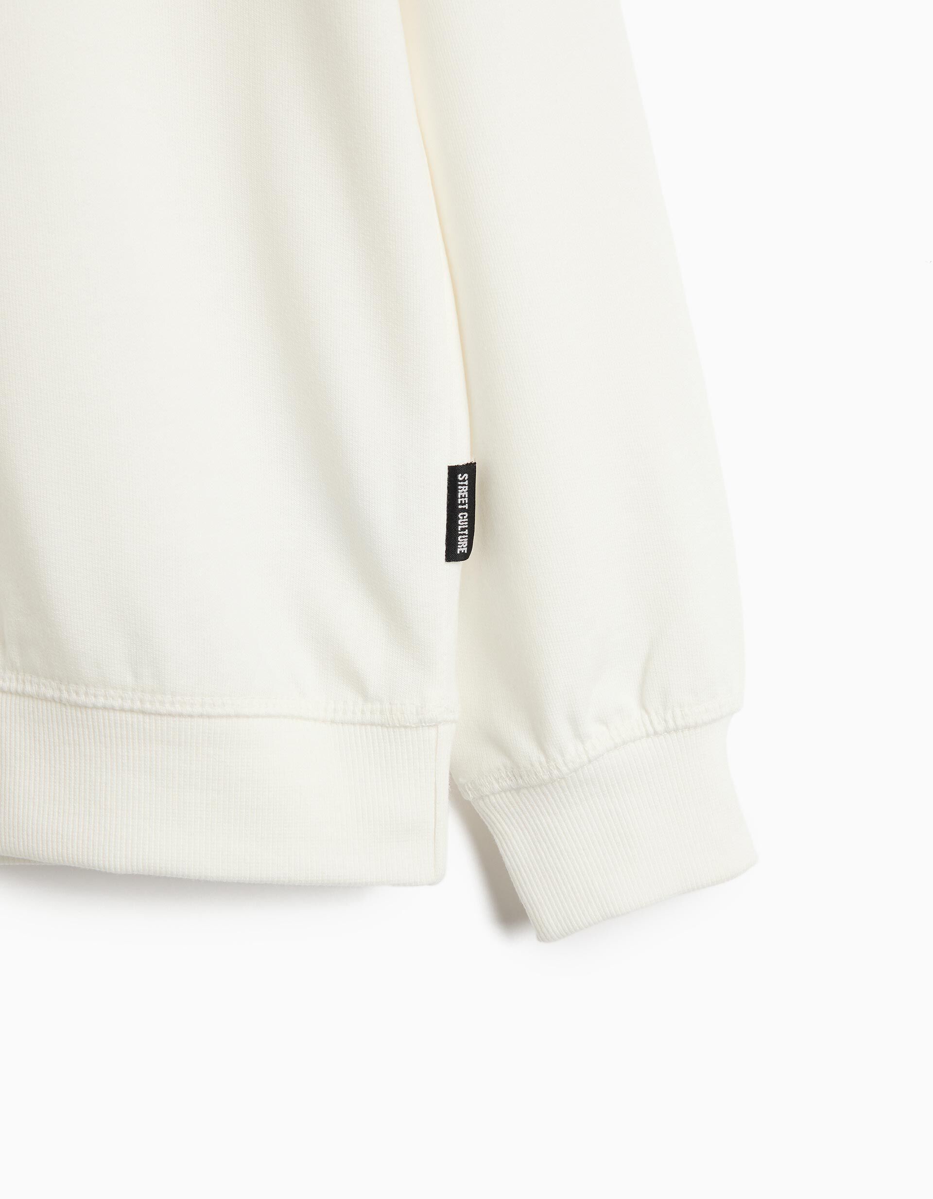 Comprar Online Sweatshirt Loose Fit, Menino, Branco