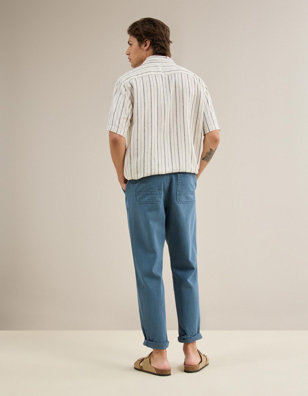 Cal&ccedil;as Joggers, Homem, Azul