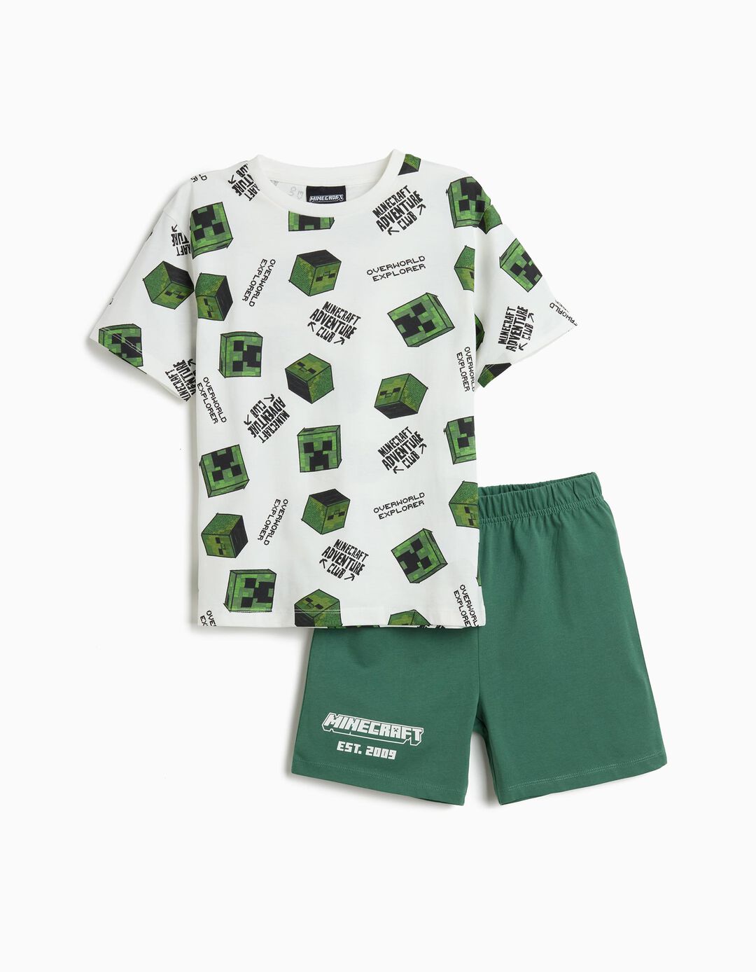 Pijama 'Minecraft', Menino, Branco