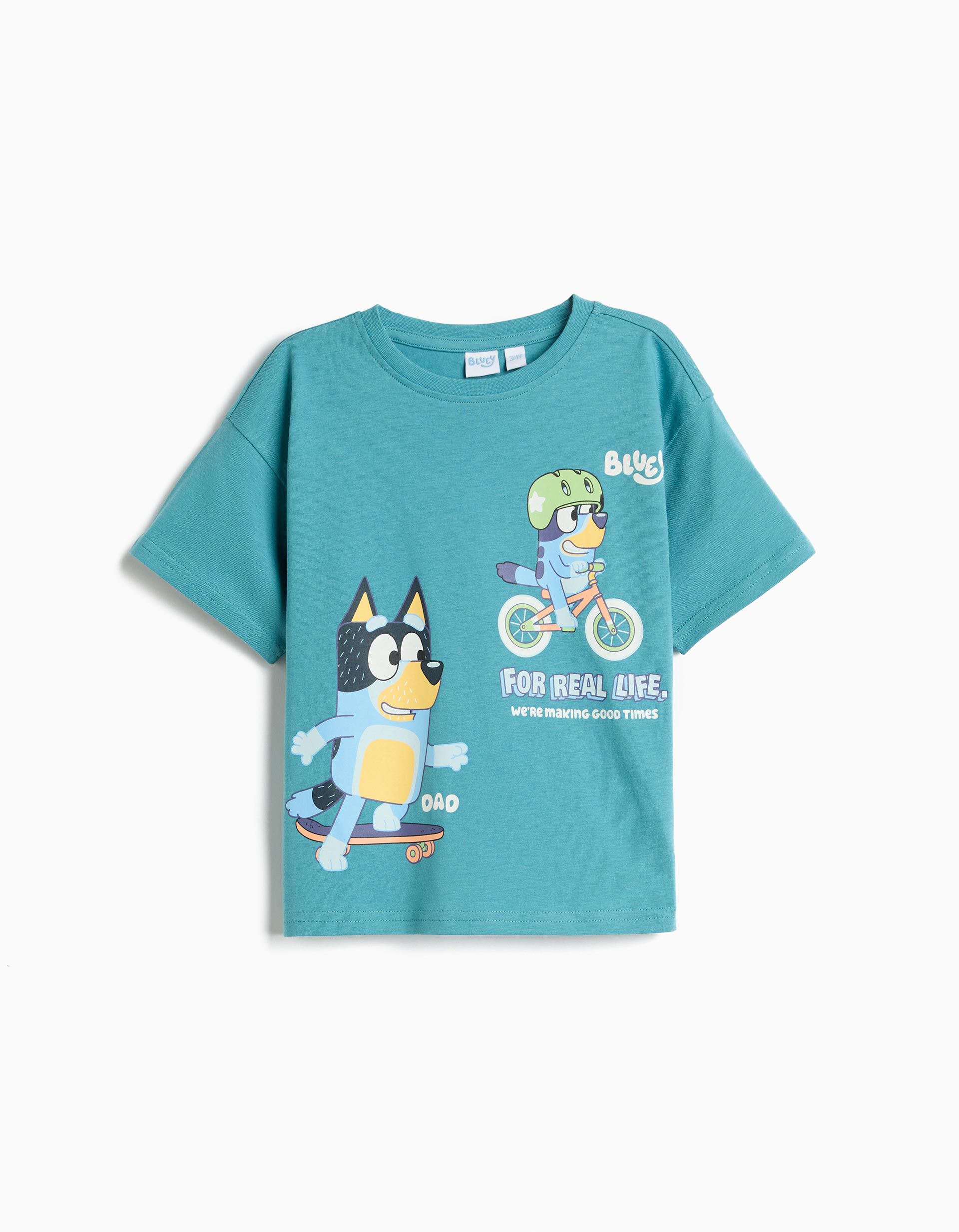 Comprar Online T-shirt Estampada 'Bluey', Menino, Azul