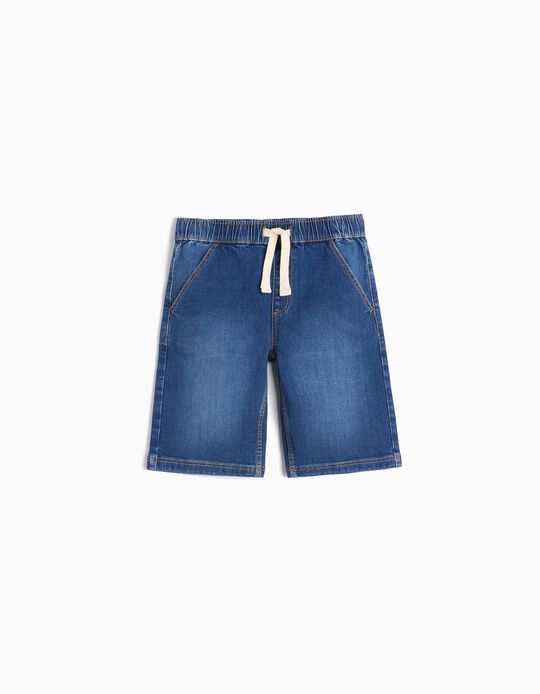 Comprar Online Calções Joggers de Ganga, Menino, Azul