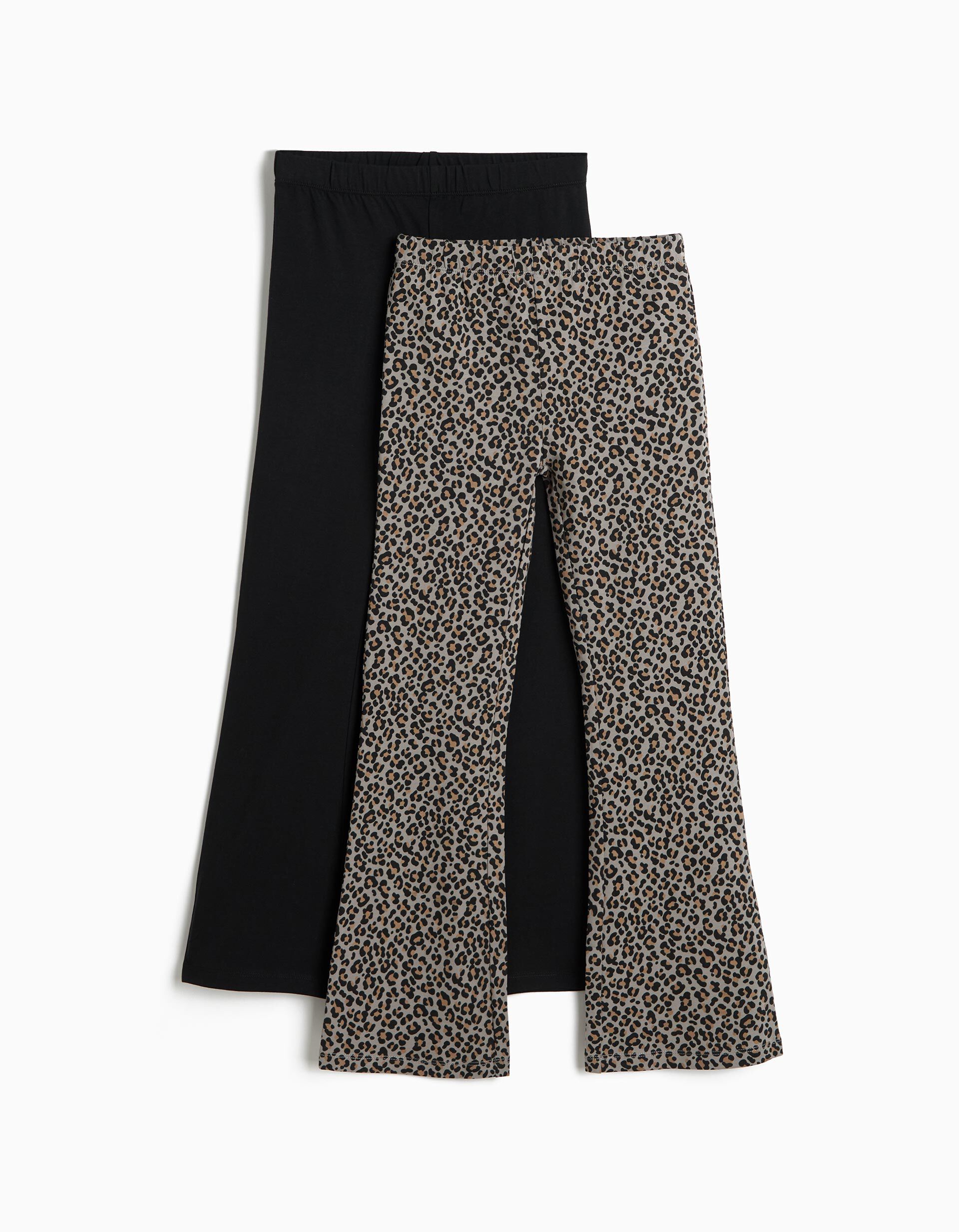 Comprar Online Pack 2 Leggings, Menina, Cinzento