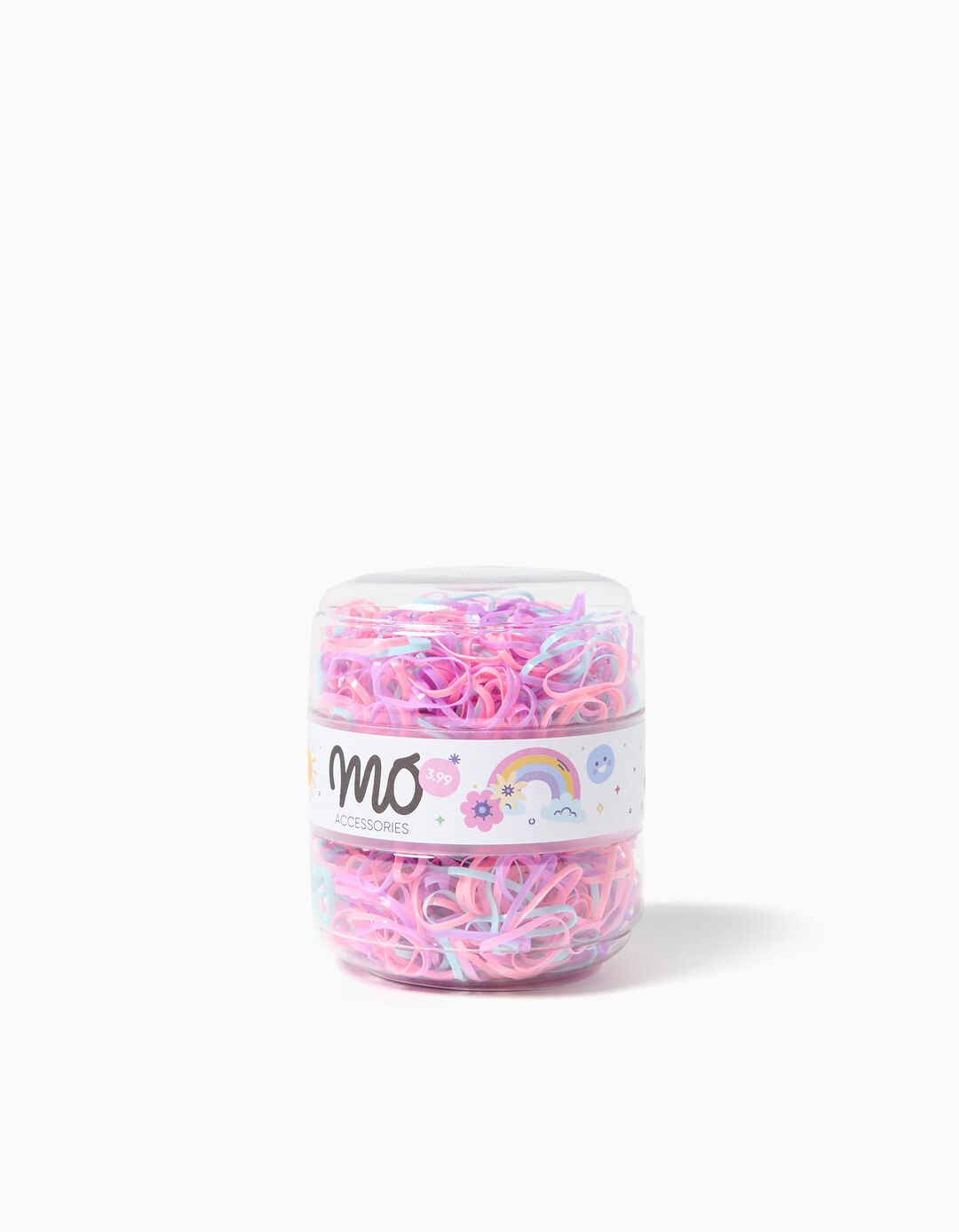 Pack 550 Mini Elásticos, Menina, Rosa