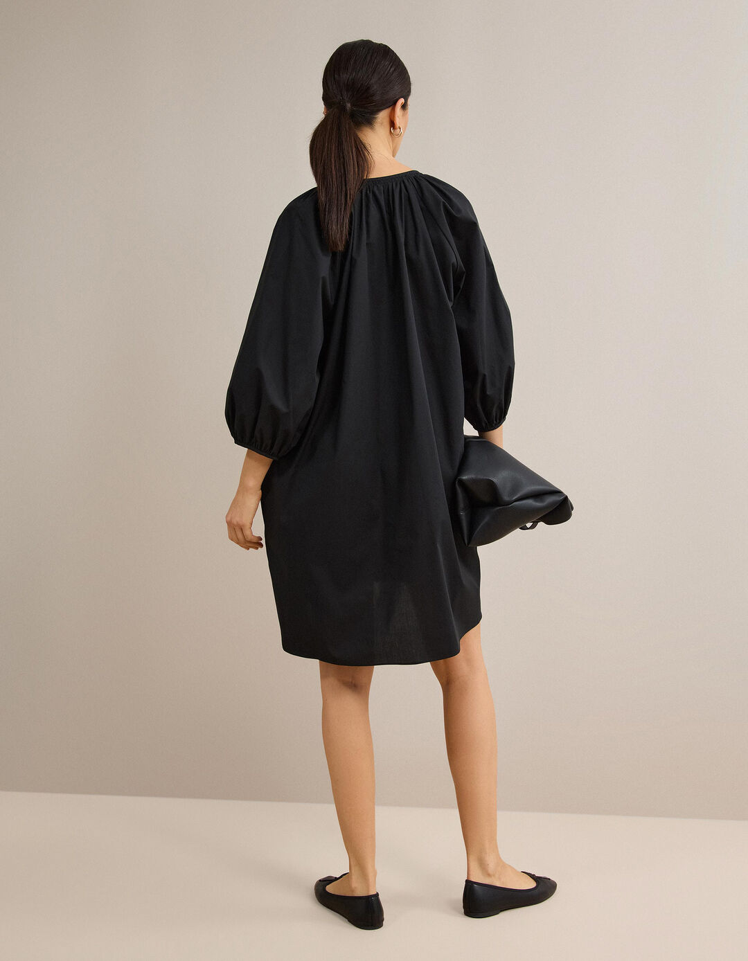 Vestido Curto, Mulher, Preto