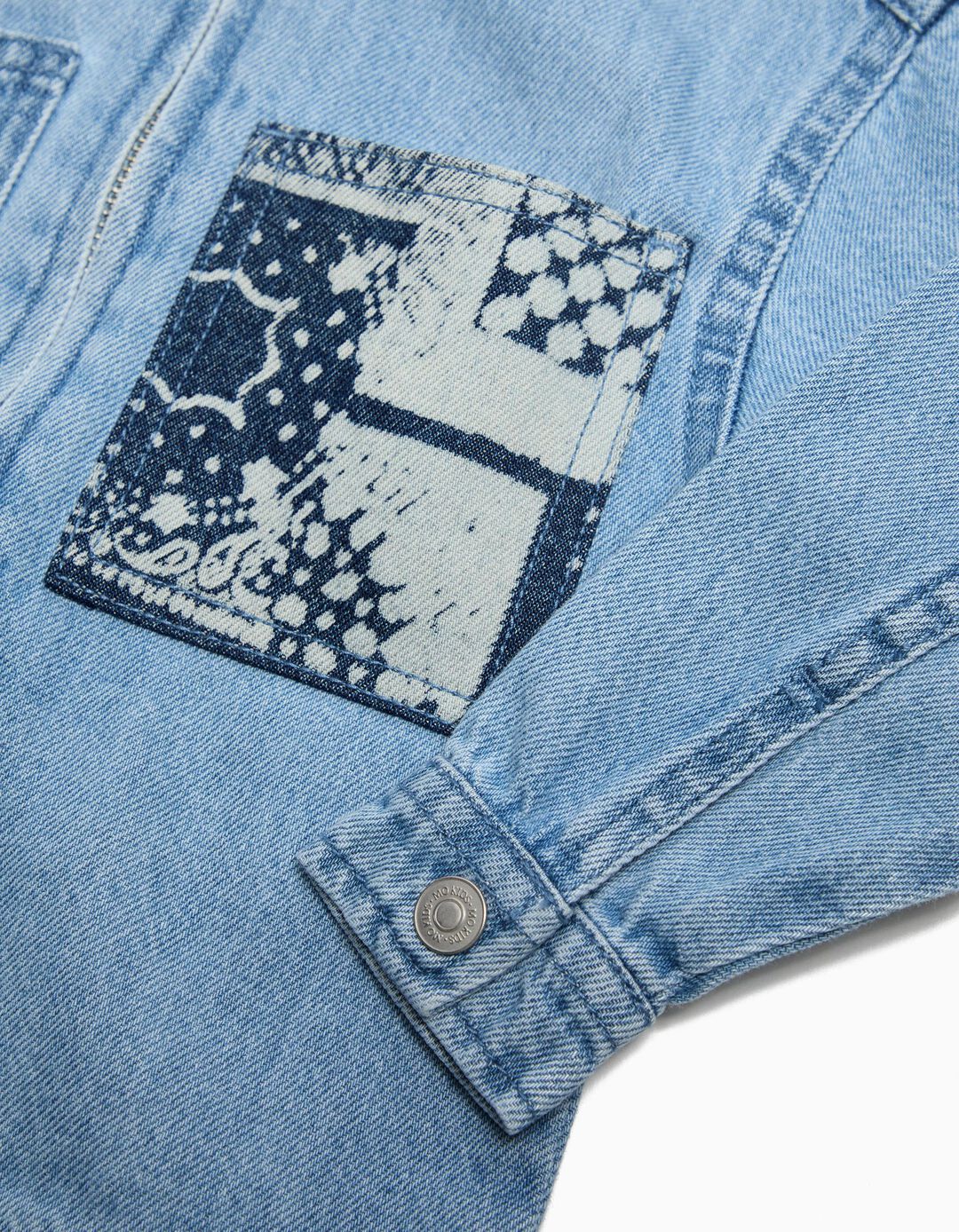 Sobrecamisa Denim, Menino, Azul Claro 