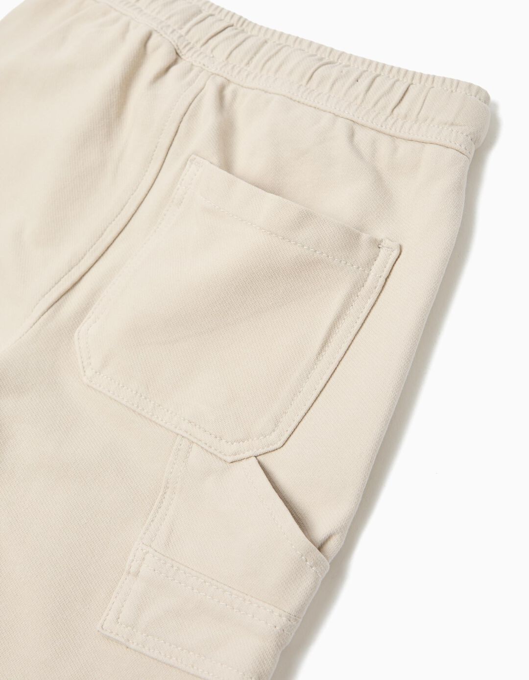 Cal&ccedil;&otilde;es, Menino, Bege Claro