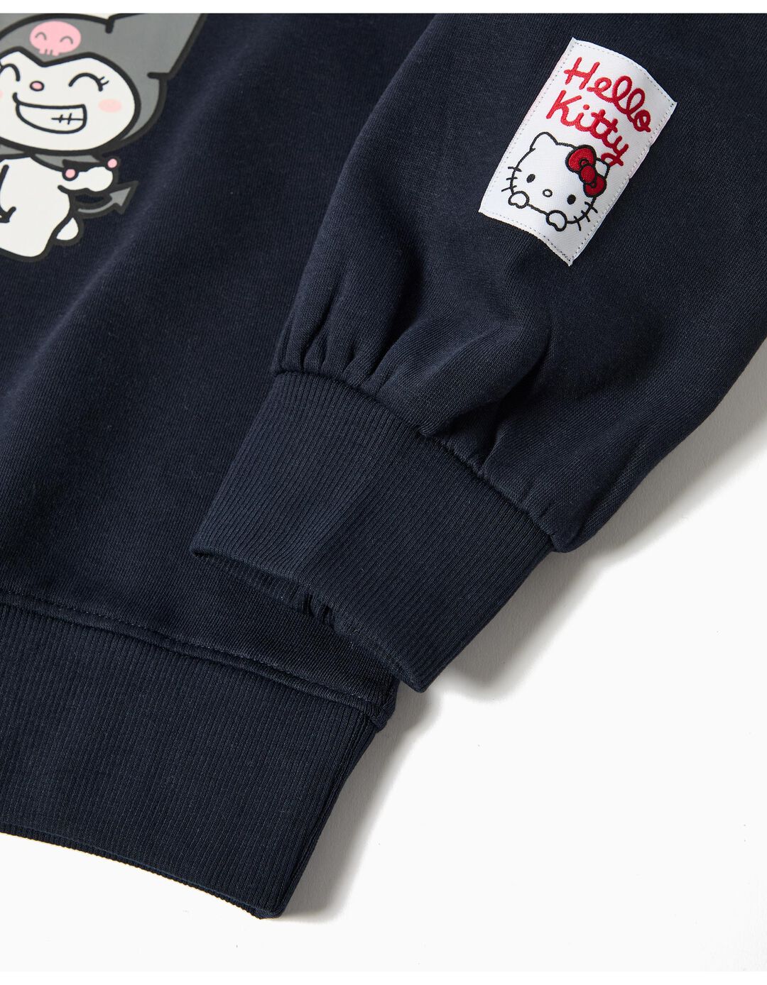Sweatshirt 'Hello Kitty', Menina, Azul Escuro
