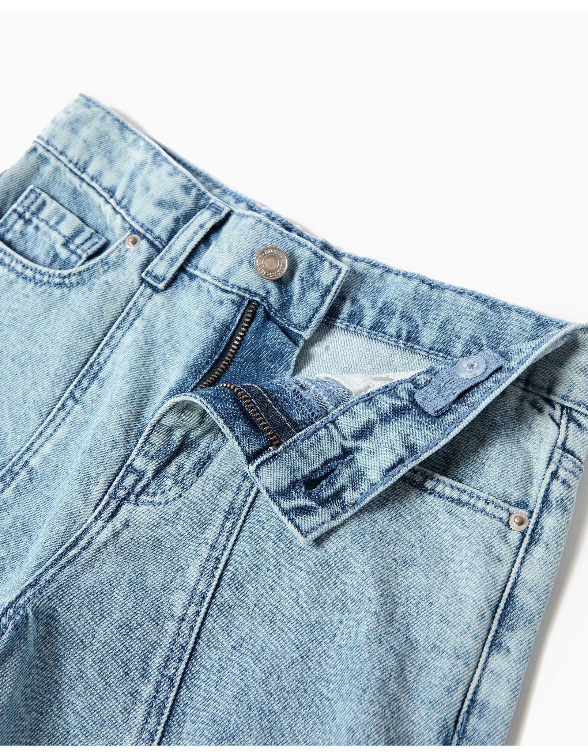 Comprar Online Cal&ccedil;as de Ganga Cargo, Menina, Azul Claro