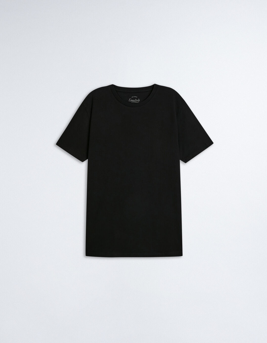 T-shirt Básica, Preto