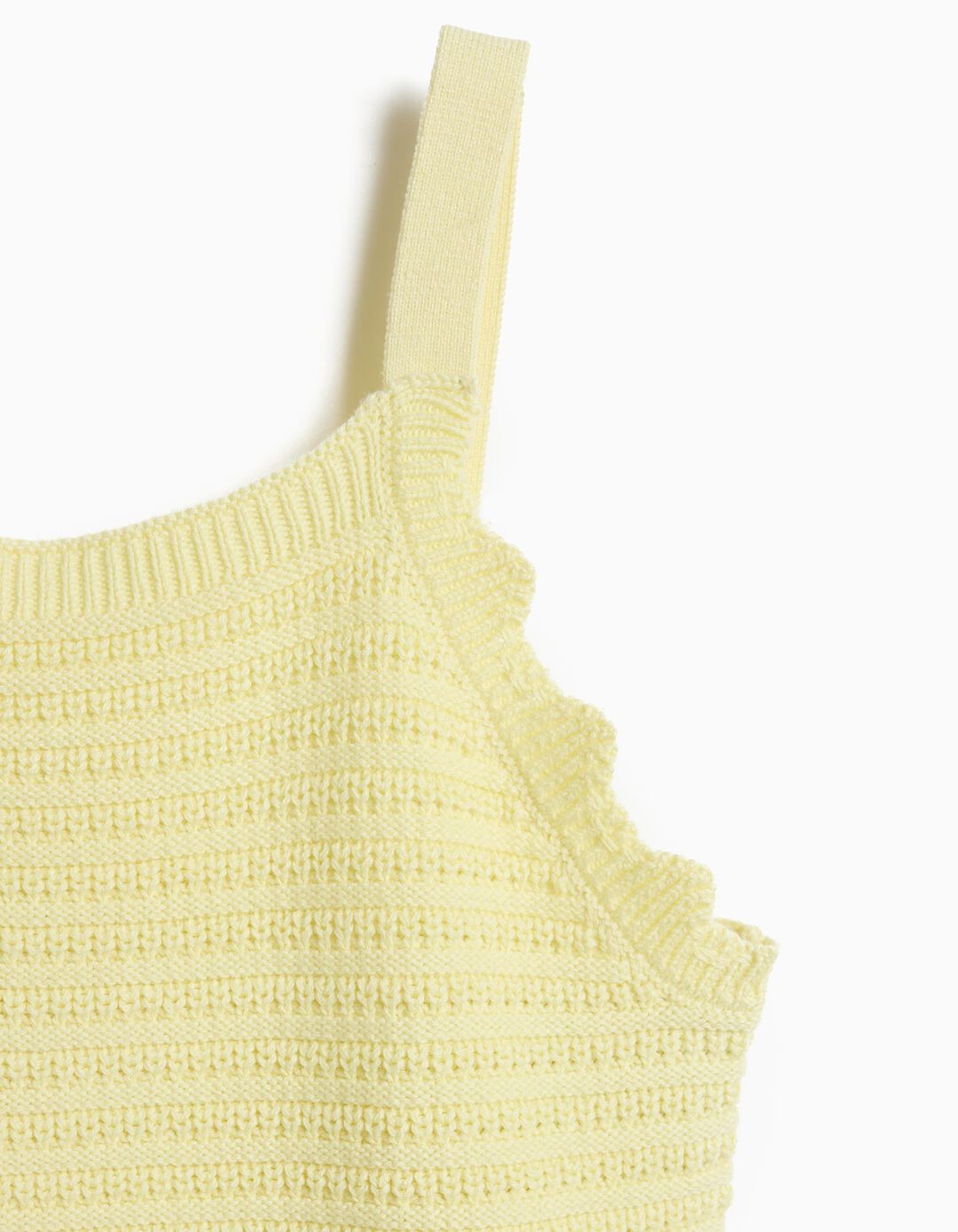 Top Crochet, Menina, Amarelo