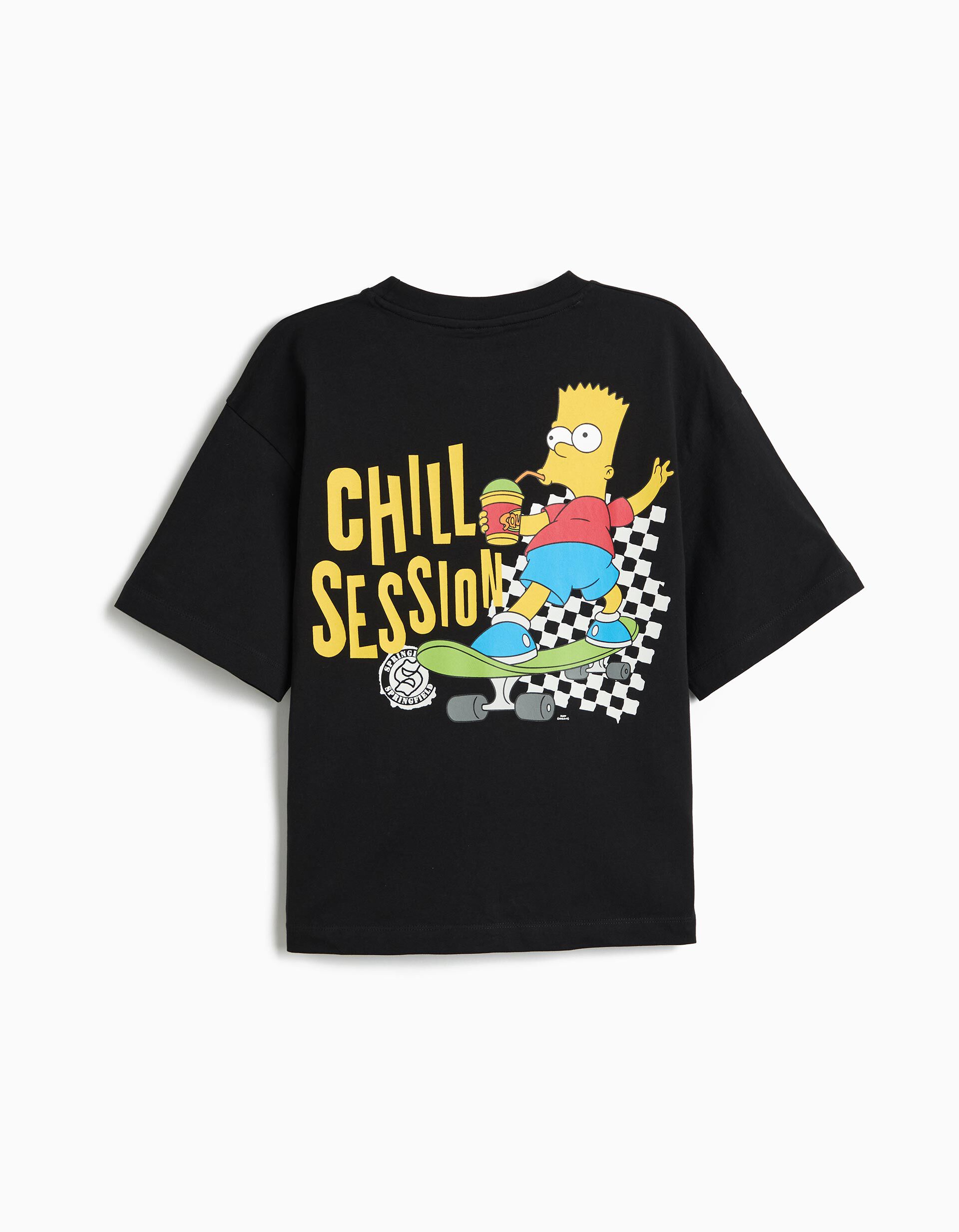 Comprar Online T-shirt 'Bart' Simpsons, Menino, Preto