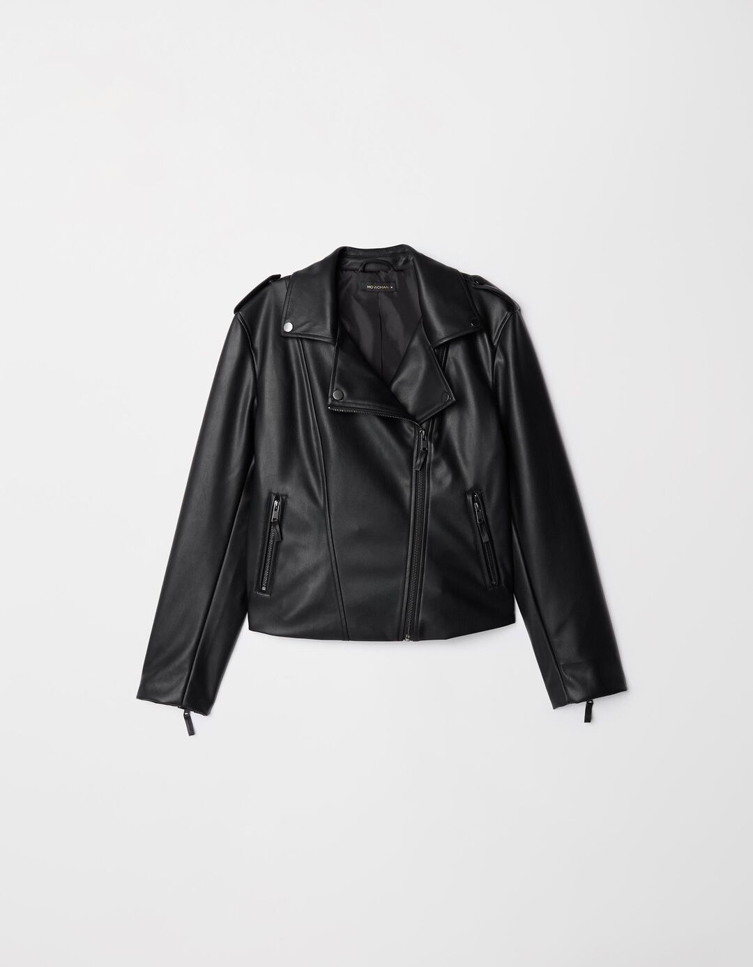 Blusão Biker, Mulher, Preto