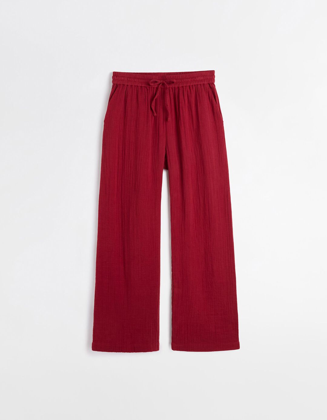 Calças, Mulher, Vermelho Escuro