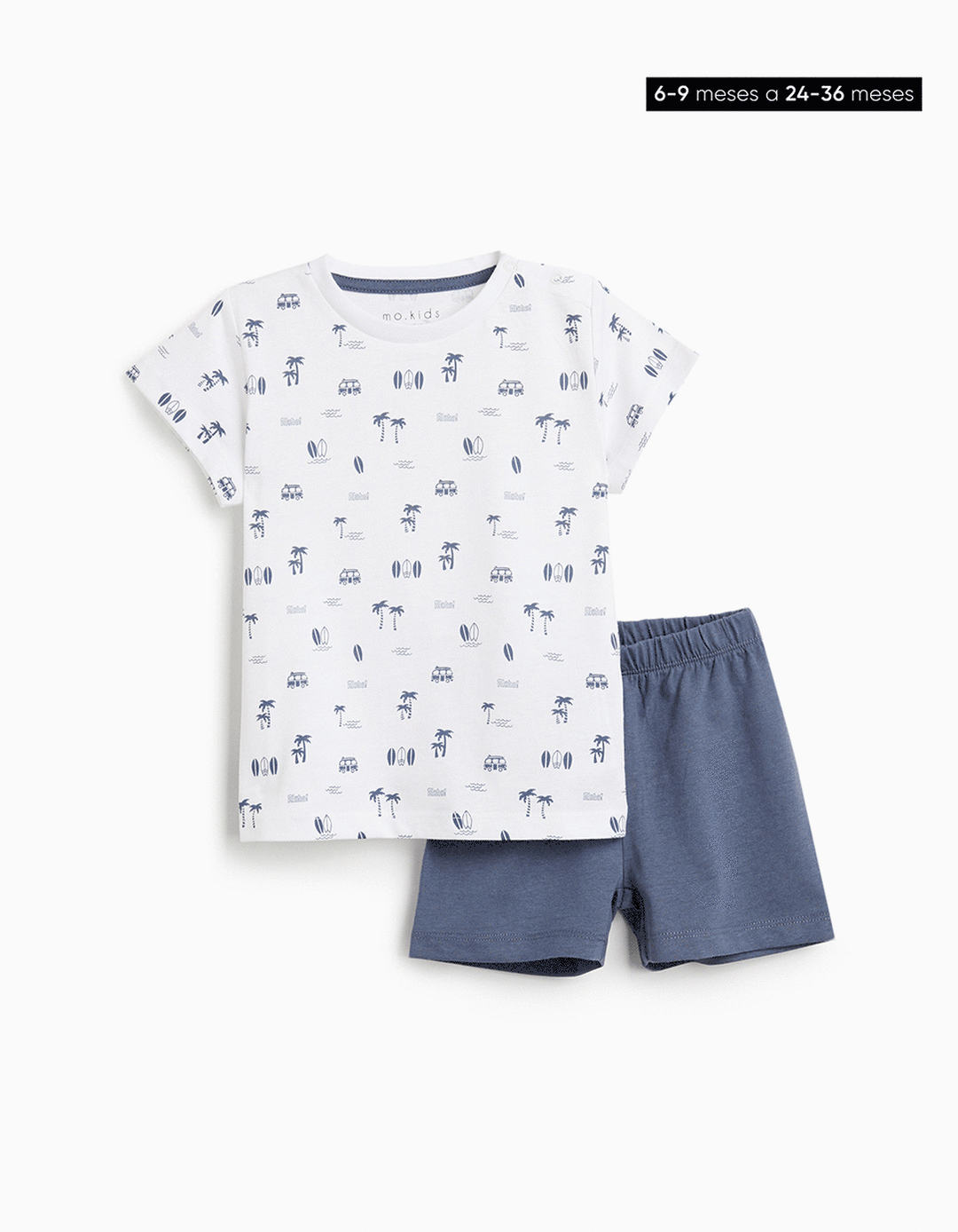 Pijama Jersey, Menino, Azul