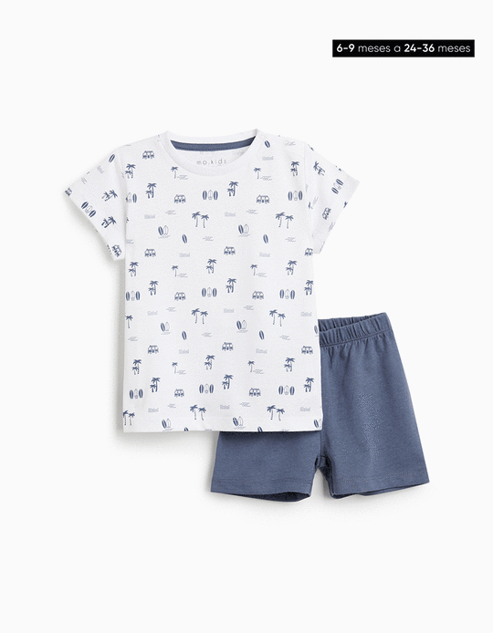 Comprar Online Pijama Jersey, Menino, Azul
