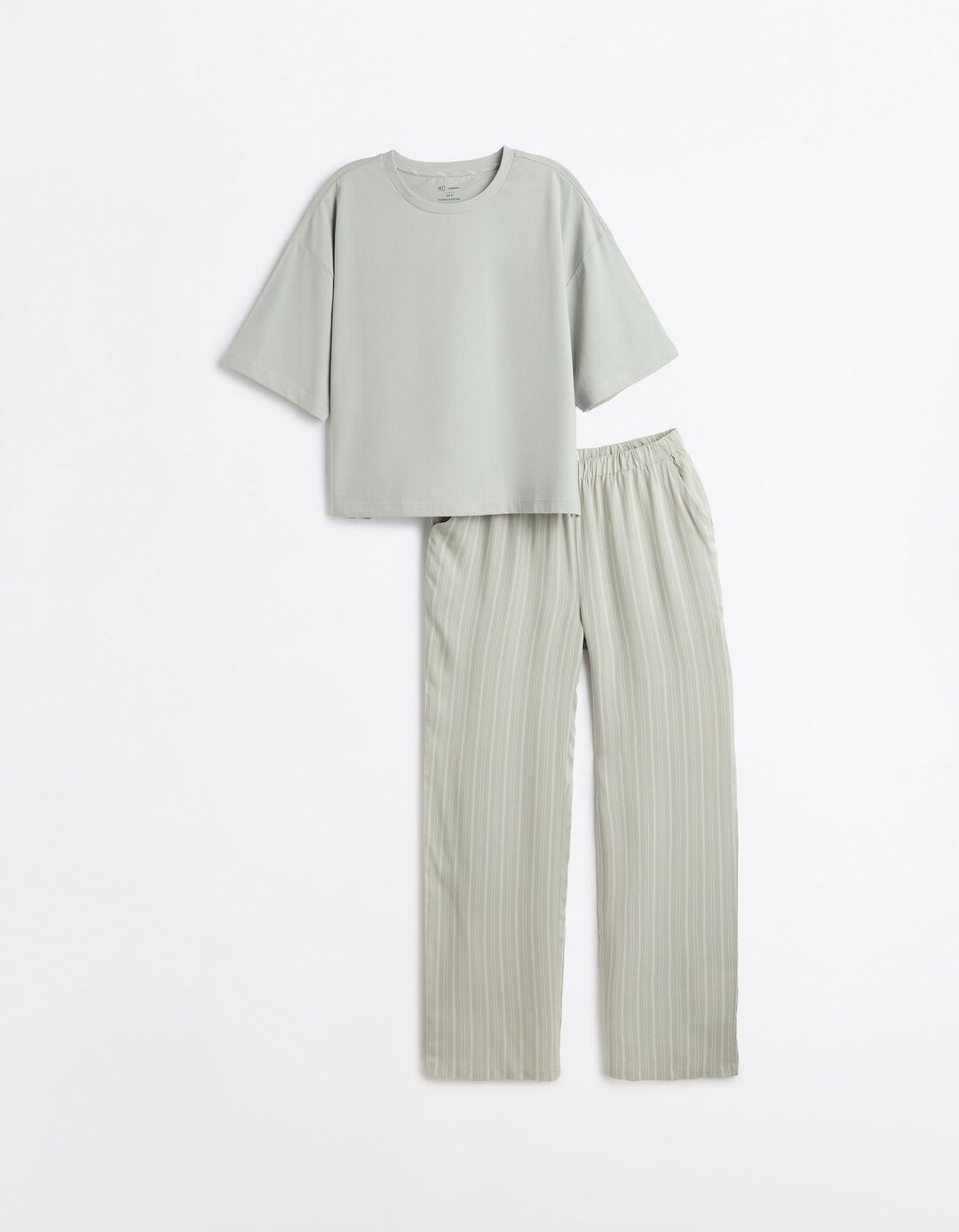 Pijama Jersey, Mulher, Verde Claro