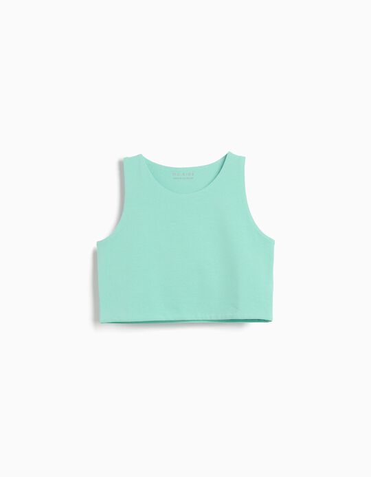 Comprar Online Crop Top, Menina, Verde Claro