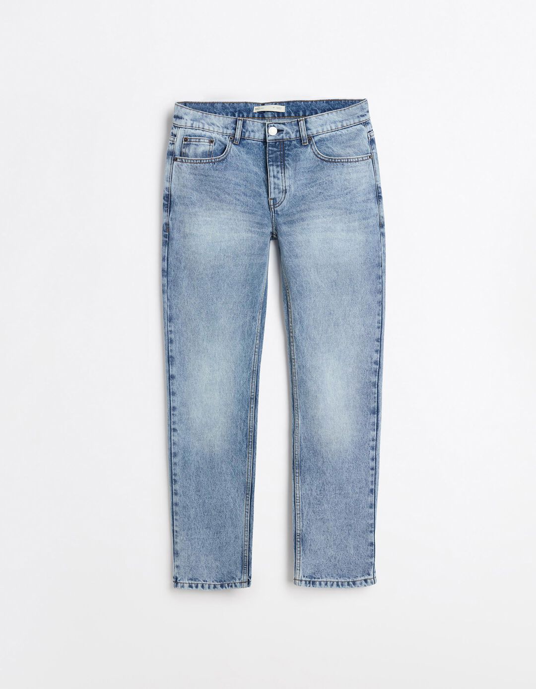 Cal&ccedil;as de Ganga 'Straight Fit', Homem, Azul