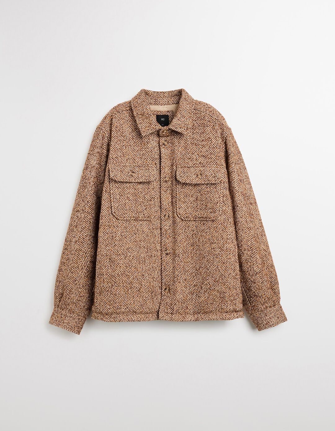 Sobrecamisa, Homem, Bege Escuro